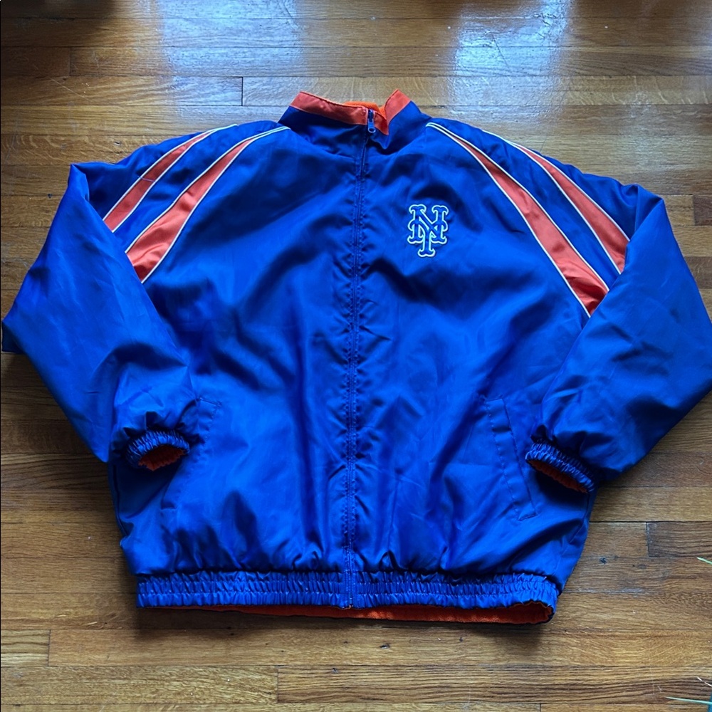 Blue and Orange reversible NY Mets Jackets 
Performance Jacket